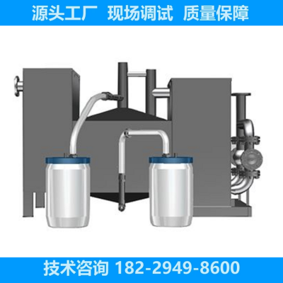 冀沧州地下室厨房不锈钢油水残渣过滤器一体化隔油提升设备环保