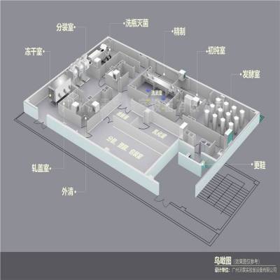 承接国内动植物培养无尘车间 细胞培养无菌室 洁净室 设计装修