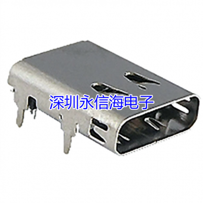 Stewart SS-52400-002 USB连接器 1.00mm USB Type C RA Recpt