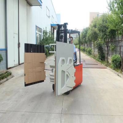供应非标三支点电动旋转夹抱叉车平抱夹纸卷夹抱夹堆高车纸卷夹抱