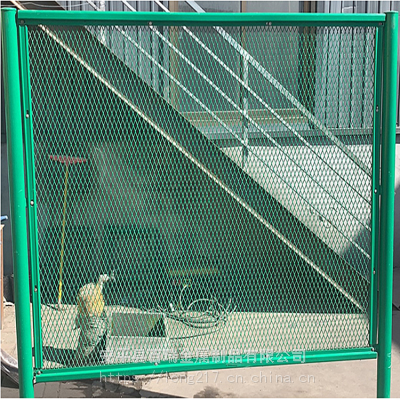安平百瑞 公路桥防抛网防落网配件价格 高速钢板网隔离栅 厂家优惠