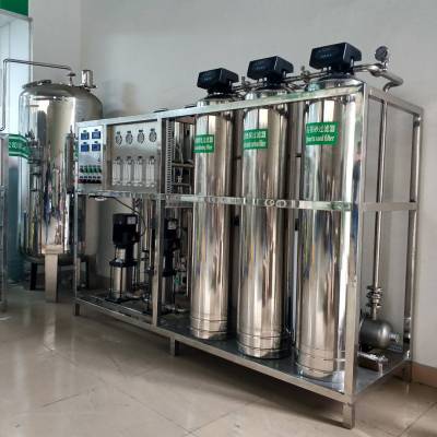 医疗器械清洗生物医疗二级反渗透+EDI超纯水供水系统
