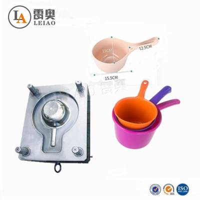 PET加厚透明塑料水瓢 厨房长柄水勺 宝宝洗澡舀水勺注塑成型模具