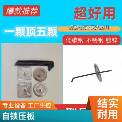 镀锌保温钉 L型 锁片 锅炉罐体钩钉 来尺寸定制 交货快