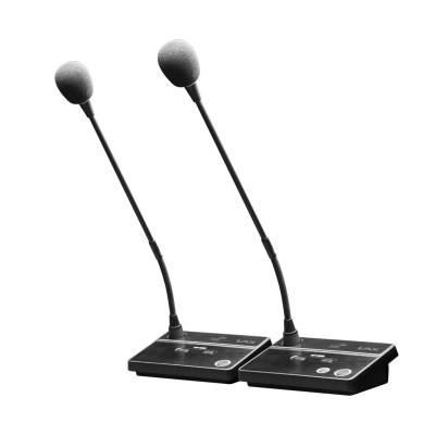 LAX话筒CT180 无线桌面会议系统 无线三通道视像跟踪、讨论型会议系统