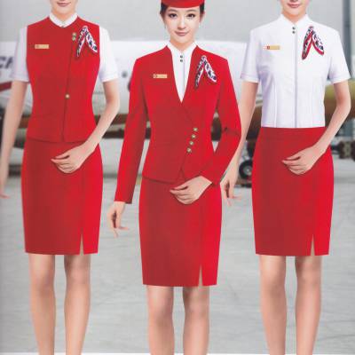 2019空姐服定做 上航空姐制服 南航空乘工装 新东航空姐服定做 上海亿妃服饰