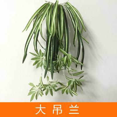 仿真鲜花、花艺制品大吊兰隔断小面积填充缝隙形象配饰花草背景墙