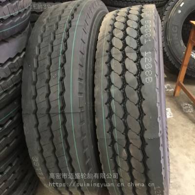 开运900 1000 1100 1200R20 11 12R22.5全钢丝矿山防爆货车轮胎