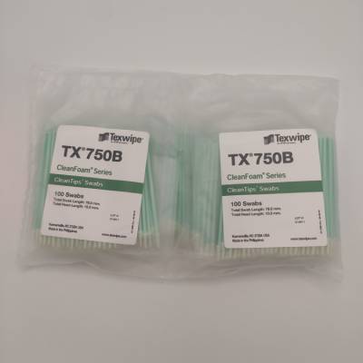 TEXWIPE TX707A净化棉签无尘海棉头棉签精密仪器清洁棉签喷绘头清洁写真机印刷机擦拭