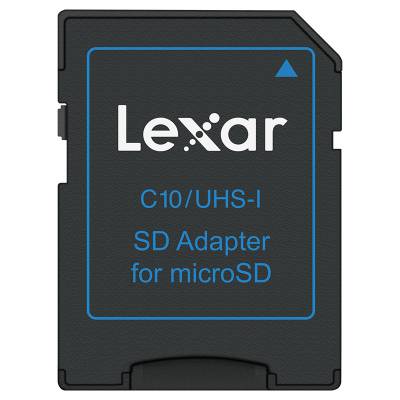 雷克沙（Lexar）TF转SD转接卡套 MicroSD小卡转SD大卡适配器