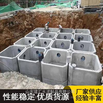 混泥土水池加工制造 农村建设旧城改造方形混凝土蓄水池沉淀池