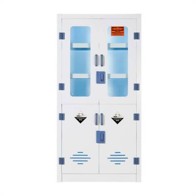 pp酸碱药品柜 危险化学品器皿柜 双人双锁实验室安全柜