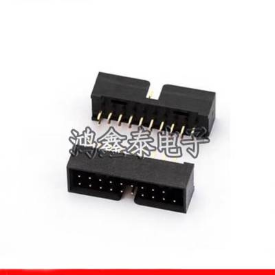 LOTES ABA-USB-050-Y22 USB3.0接口BOX HEADER 19PIN黑色脚长3.25