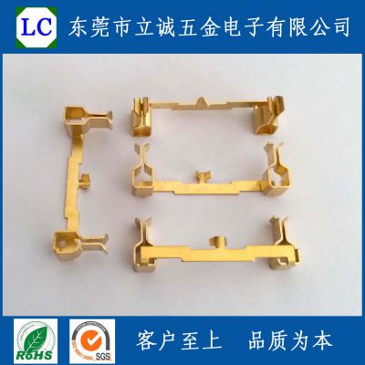 插座接触片智能插座铜片磷铜导电弹片黄铜冲压片，紫铜磷铜黄铜材质，东莞生产。