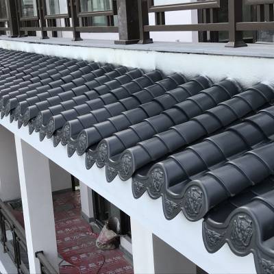 高分子蝴蝶瓦 屋面 设计科学合理 搭接严实牢固