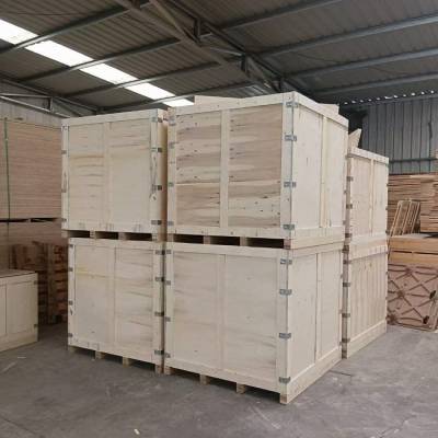 保税区附近按尺寸定做免熏蒸木箱 出口木箱 专业生产制作设备木箱