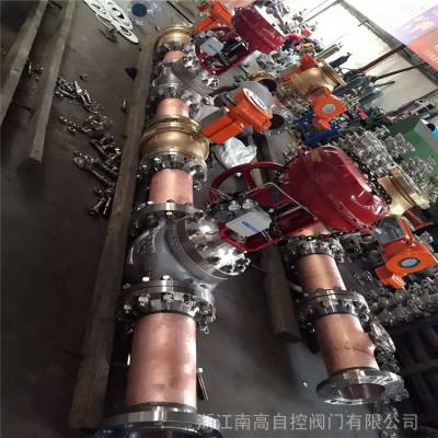 温州厂家 FPV-XT-25T DN400 氧气管道焊接黄铜阀门前 后阻火器