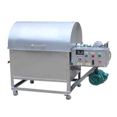 瓜子炒货机电磁加热 开心果滚筒炒炉 南瓜子炒制设备