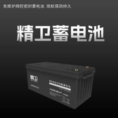 精卫蓄电池6-GFM-100-YT精卫电瓶12V100AH 机房UPS电源直流屏