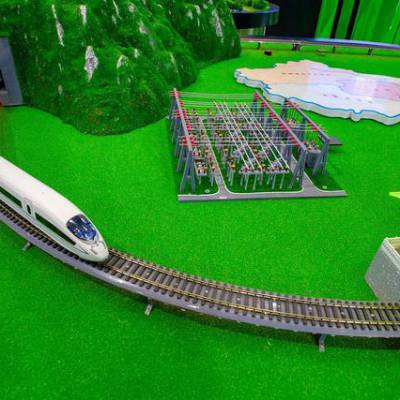 交通沙盘模型定制规划城市进行