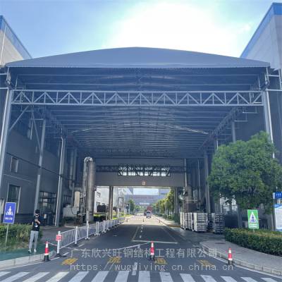 东莞市常平大型雨棚-工厂室外活动雨棚上门制作安装