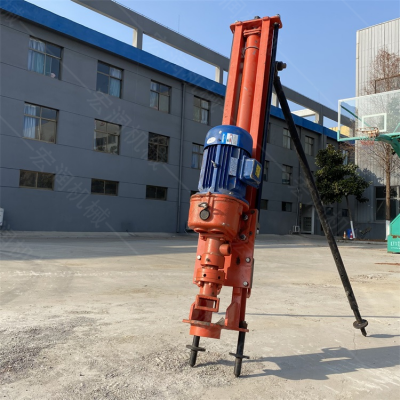 全风动潜孔钻机 水平垂直打孔钻机 立柱岩石凿岩钻机