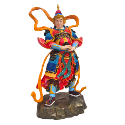 2米韦陀菩萨神像 韦将军韦驮尊天佛像 韦驮天神 珈蓝韦陀树脂雕塑