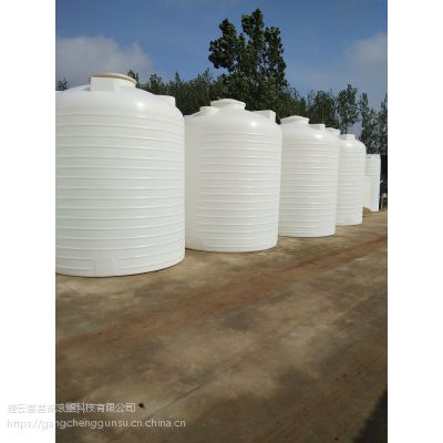 港诚 10吨塑料水箱 台州10立方混凝土搅拌罐10000升甲醇化工桶 计量桶