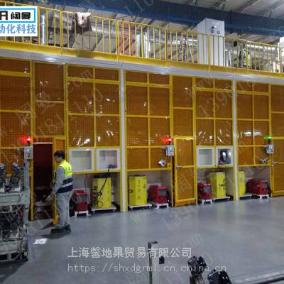 上海阔曼厂家直销防弧光系列产品》弧光防护帘门，焊接防护屏质量***价格美丽。