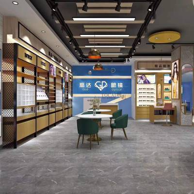 南京眼镜展示柜厂家 眼镜店装修公司 眼镜展柜设计制作