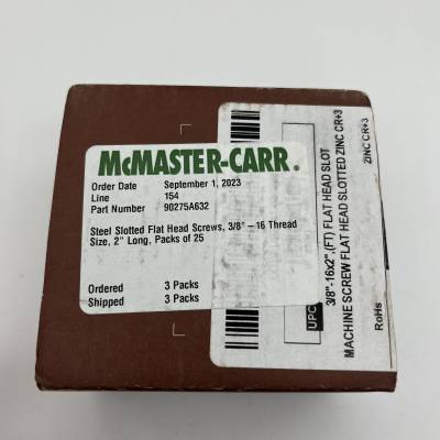 McMaster-Carr9027***632ƿƽͷݶ3/8