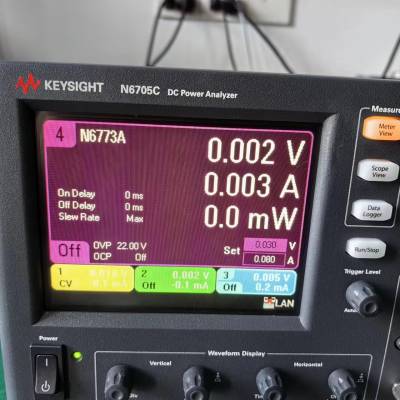 是德科技Keysight N6705C直流电源分析仪 电池消耗测量仪