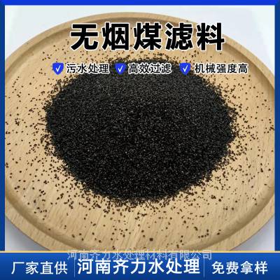 朝阳 无烟煤滤料 饮用水过滤材料 污水处理 滤池沉降