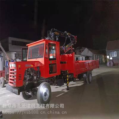 圣茂 小型农用四不像车 农用拉土运输车 后驱式柴油拖拉机翻斗车