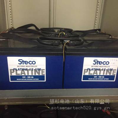 法国STECO电池PLATINE2-100/2V100Ah 水电站电力开发蓄电池组