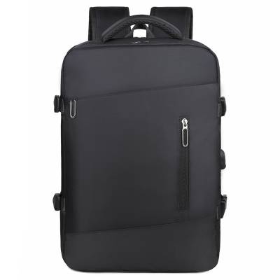新款双肩包大容量休闲包笔记本电脑背包可扩展USB接口充电学生包