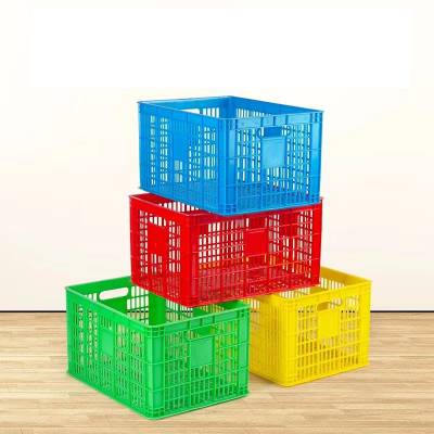 白银塑料筐蔬菜水果筐周转筐厂家工厂135,7288,6989