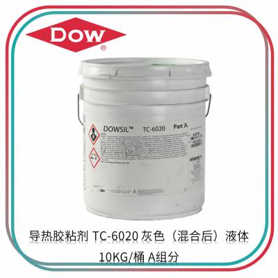 陶熙 DOWSIL 导热胶粘剂 TC-6020 灰色液体 10KG/桶 A组分