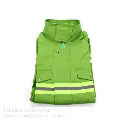 火灾阻燃消防战斗服消防训练服消防员战斗救援服94式绿色雄森