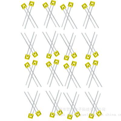圆头高亮墓碑型黄光直插_东莞市荧月LED发光二级管厂家报价