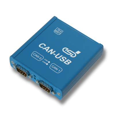 德国ESD通讯模块USB接口支持导轨安装的CAN接口卡CAN-USB/2