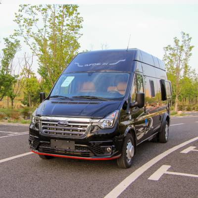 杭州江铃福特全顺房车v348b型夫妻旅居两用房车6人大空间