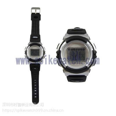 SPIKE手表厂家专业定做户外运动塑胶电子手表