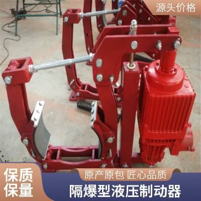 皮带机防爆型电力液压鼓式制动器BYWZ5-315/50隔爆液压推动器BEd-80/6