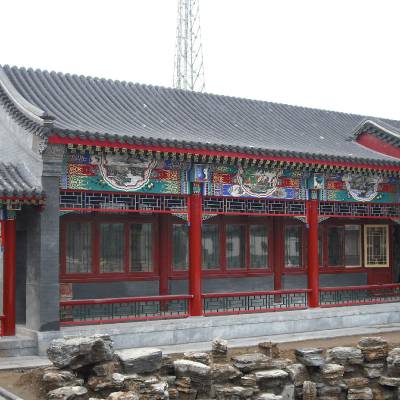 古建牌楼凉亭寺庙四合院建筑