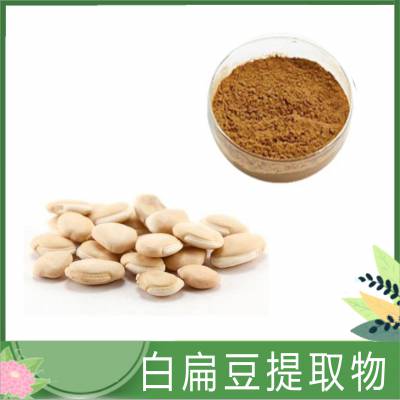 沃特莱斯生物 白扁豆提取物10:1 速溶粉 棕黄色粉末 水溶