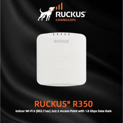 美国RUCKUS优科R350室内无线AP优科901-R350-WW02企业WiFi6路由器