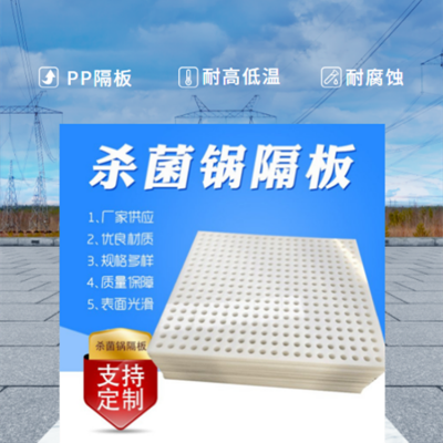 鼎泽 3mm塑料隔层板 耐温塑料垫板 杀菌锅塑料隔板加工厂