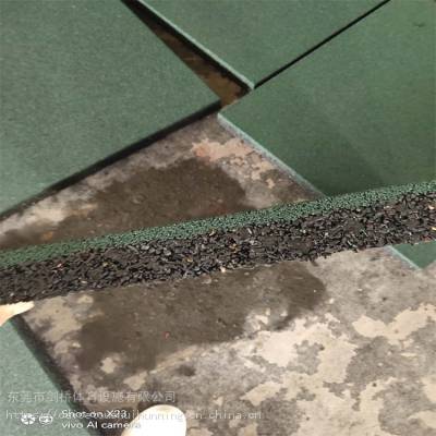 湖南湘西室外加厚橡胶地垫运动塑胶地垫幼儿园地胶操场室外跑道地垫