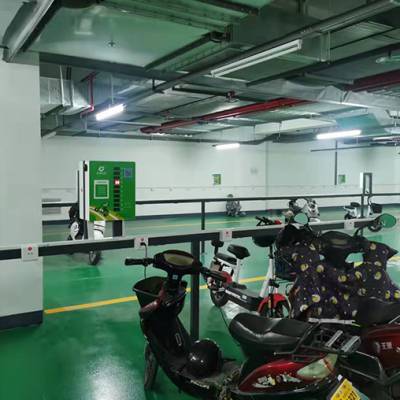 杭州超翔科技10路智能刷卡扫码电瓶车充电站
